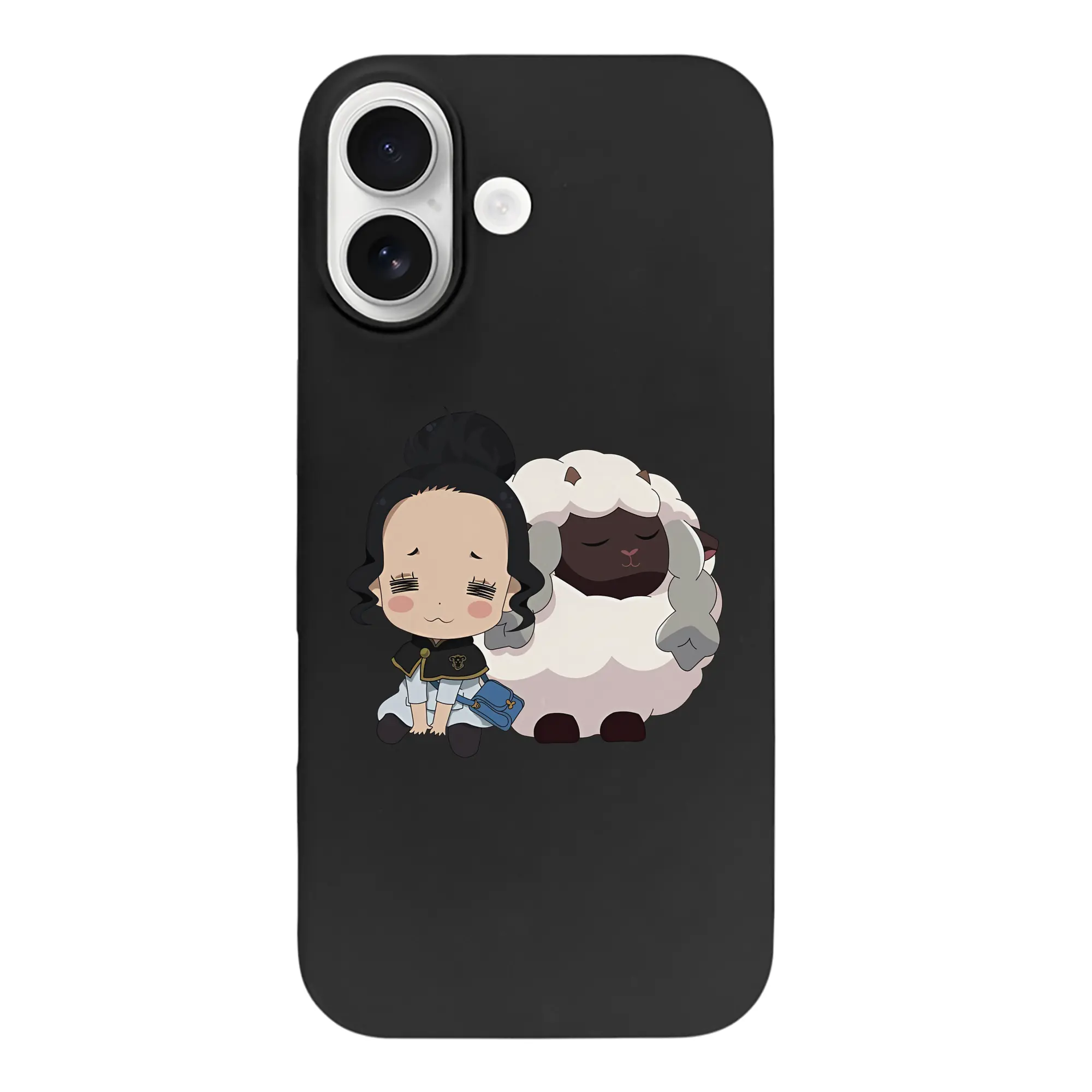 ブラッククローバー グッズ チャーミー・パピットソン - iPhone 17 シリーズ シリコンケース 薄型 耐衝撃 指紋防止 ソフトタッチカバー 精密フィット 傷防止 保護ケース iPhone 17/17 Air/17 Pro/17 Pro Max 対応